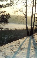 В марте на берегу Иркута...