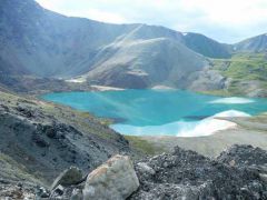 Озеро Ильчир с бирюзовой чистейшей водой