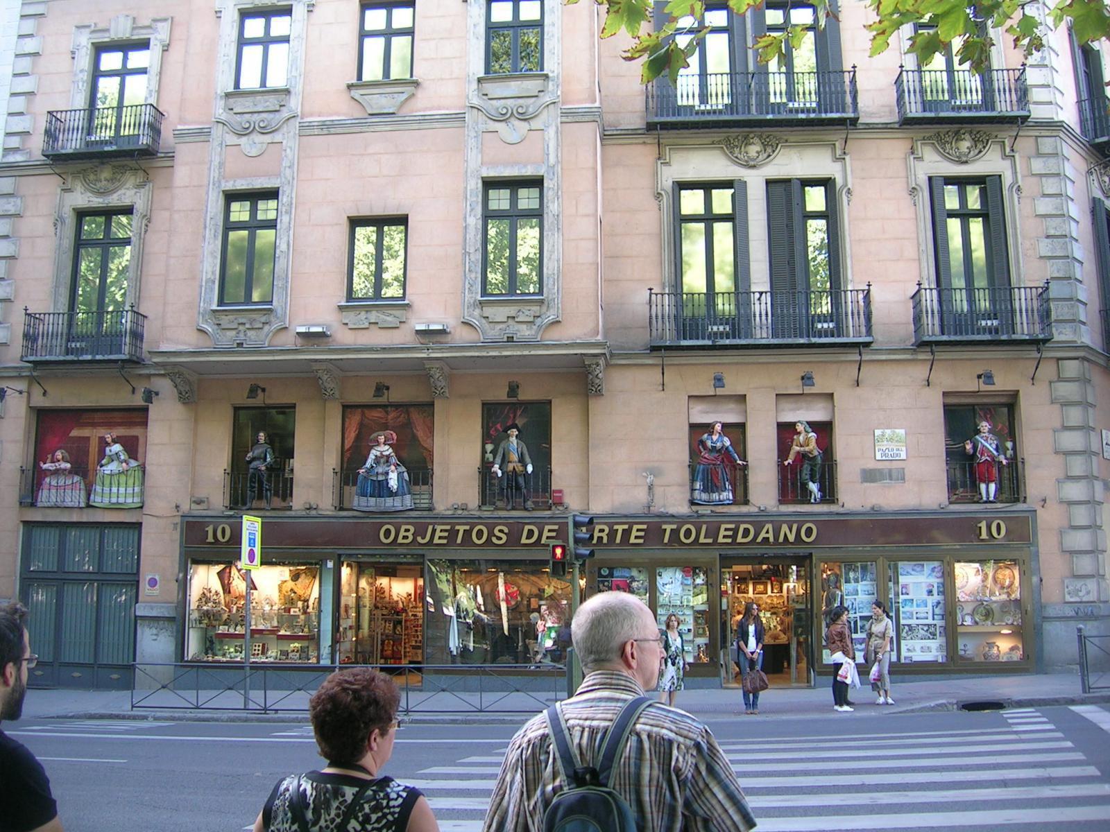 Мадрид, один из магазинов с сувенирами