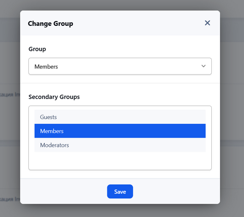 Front Change Group
